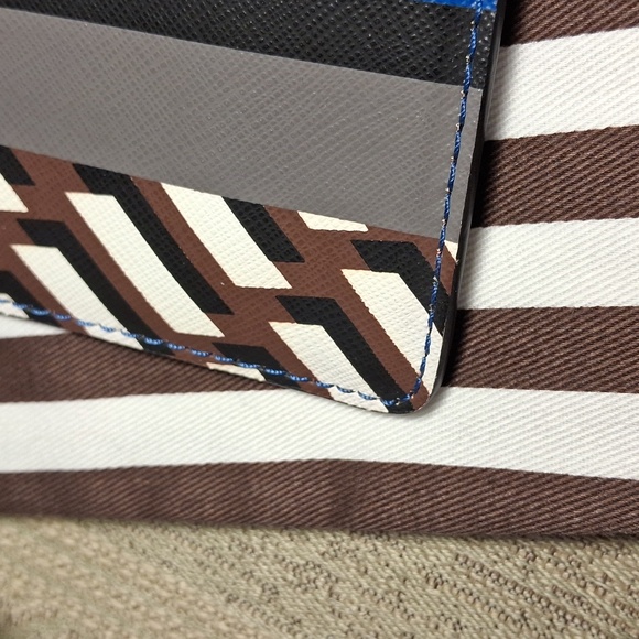 Henri Bendel West 57th Slim Geometric Clutch Or Pouch
